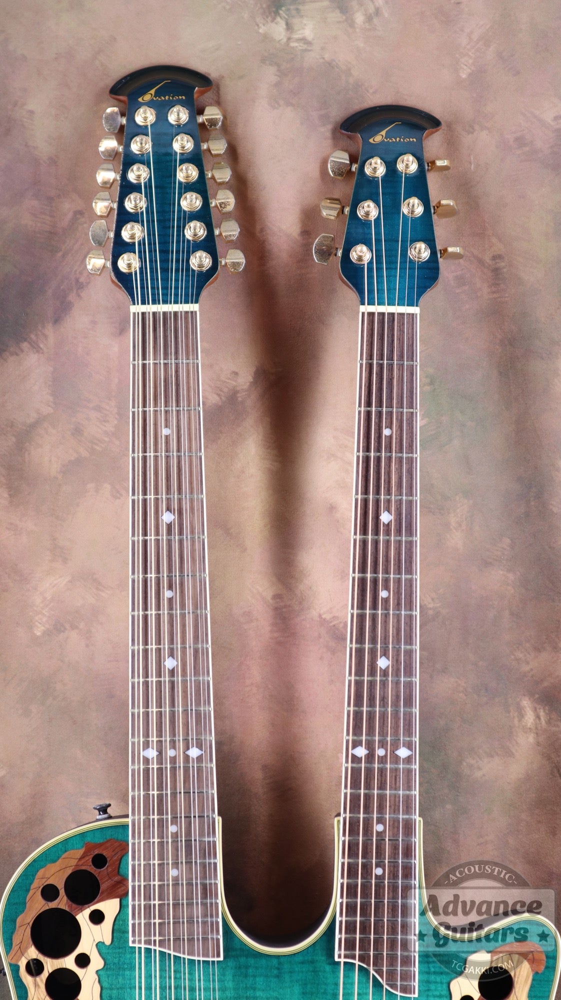 Ovation Celebrity CSD215 Double Neck