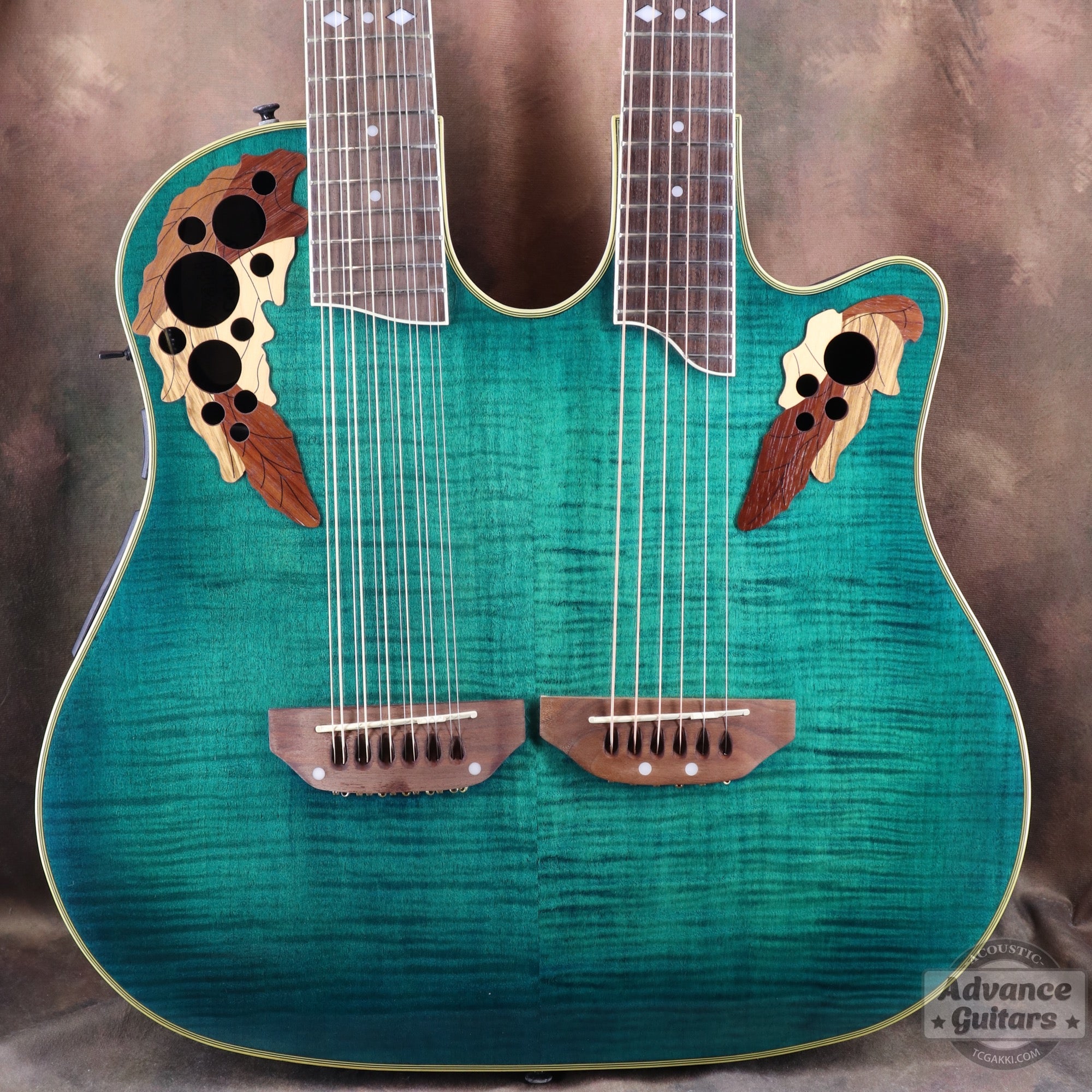 Ovation Celebrity CSD215 Double Neck