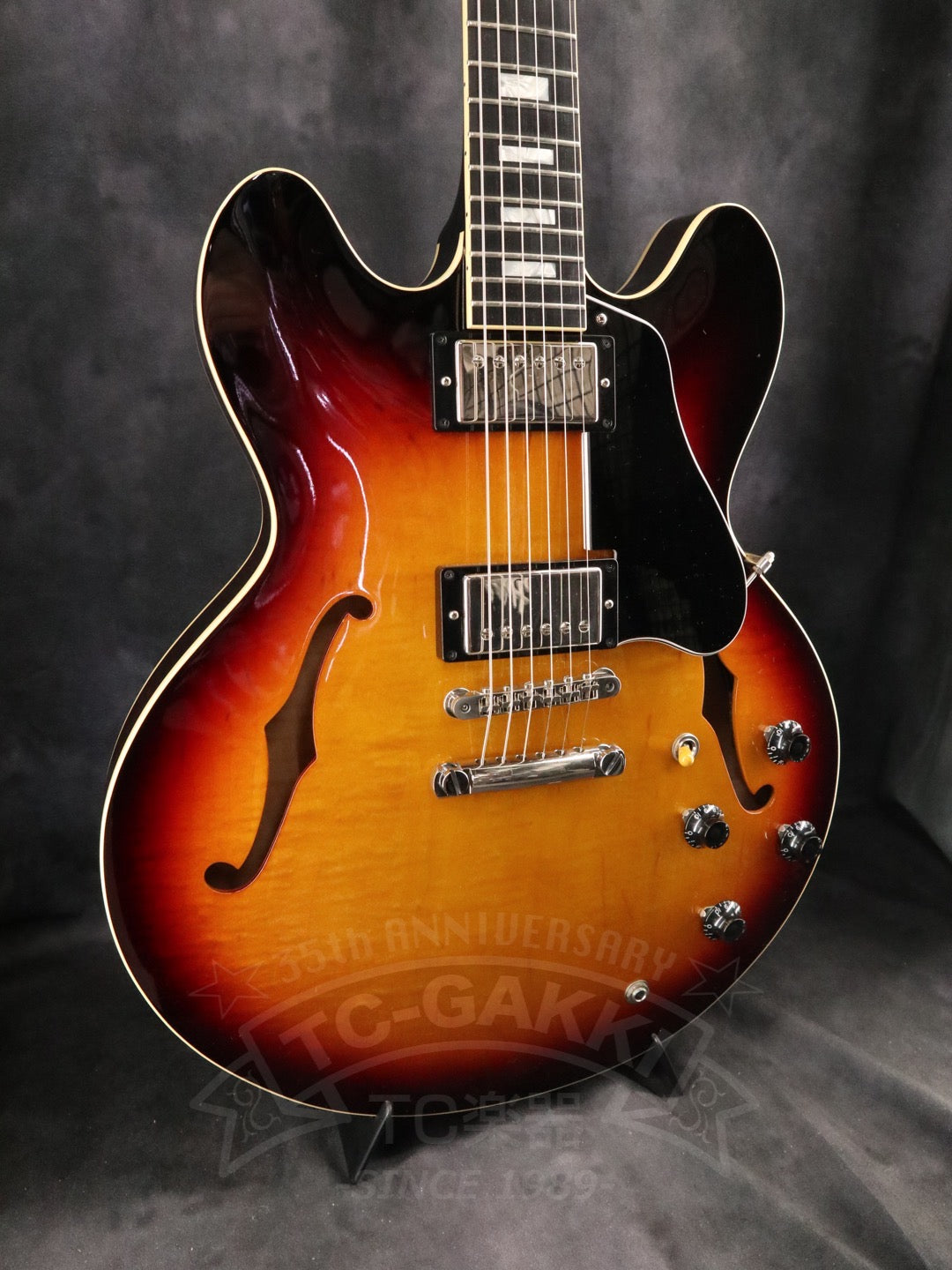 Non brand Semi-acoustic Guitar