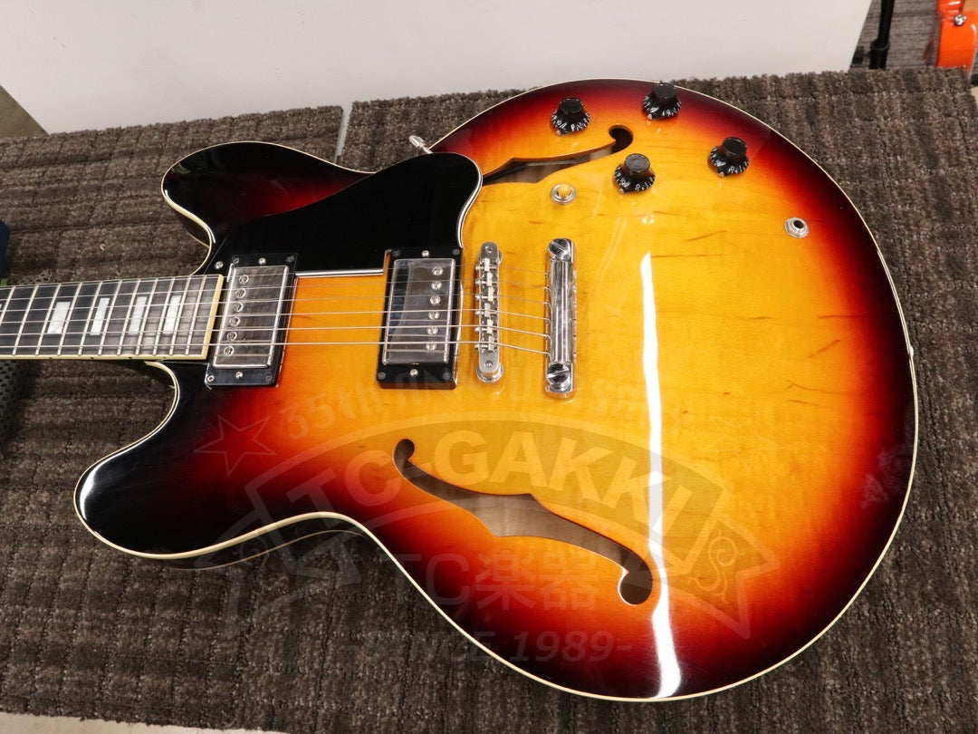 Non brand Semi-acoustic Guitar
