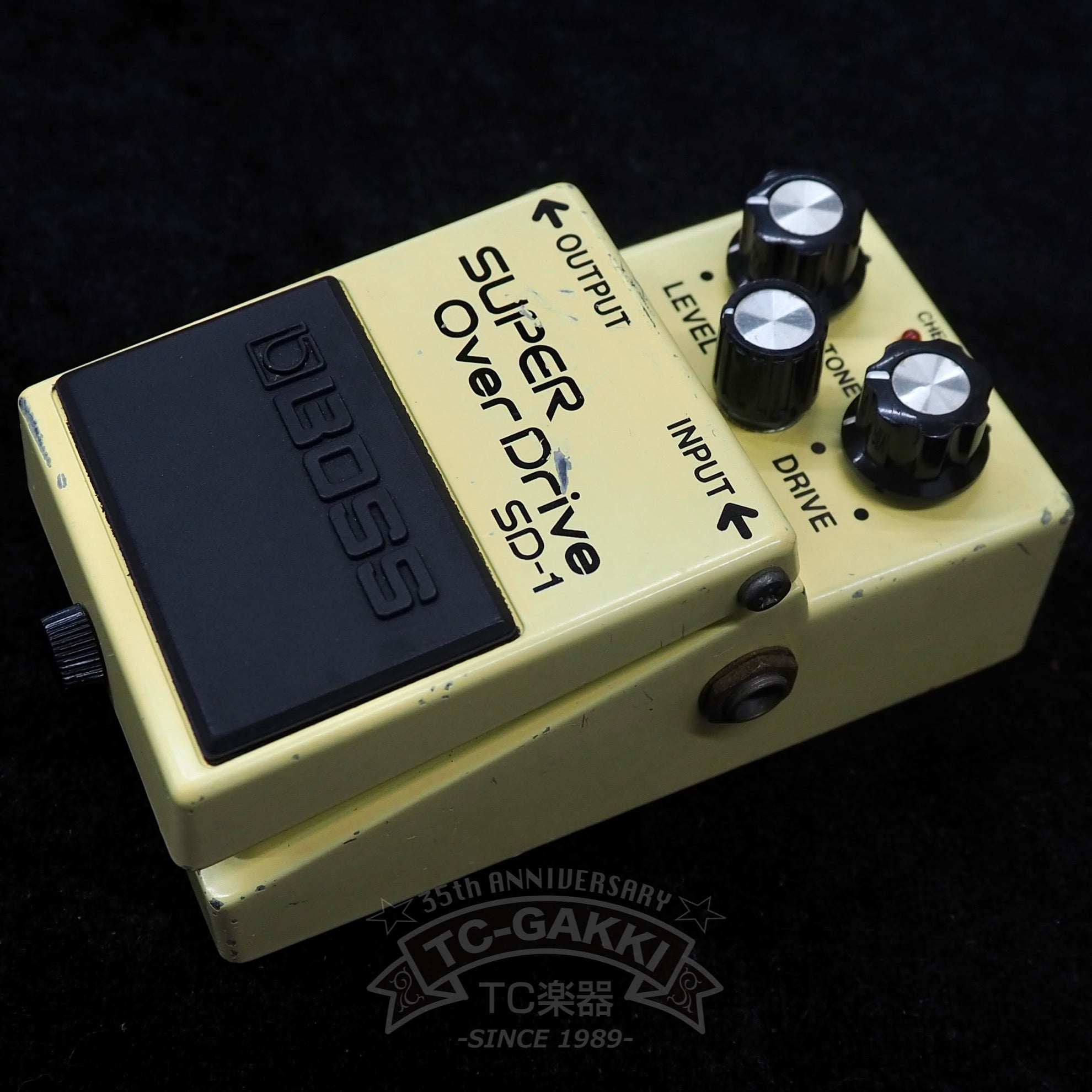 BOSS SD-1 SUPER Over Drive (TAIWAN/JRC4558DD)