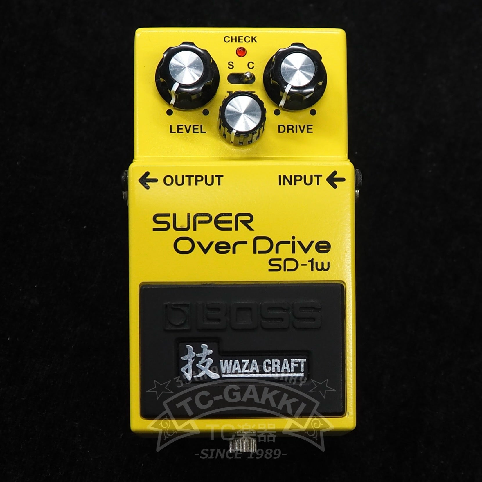 BOSS SD-1W SUPER Over Drive (WAZA CRAFT/JAPAN)