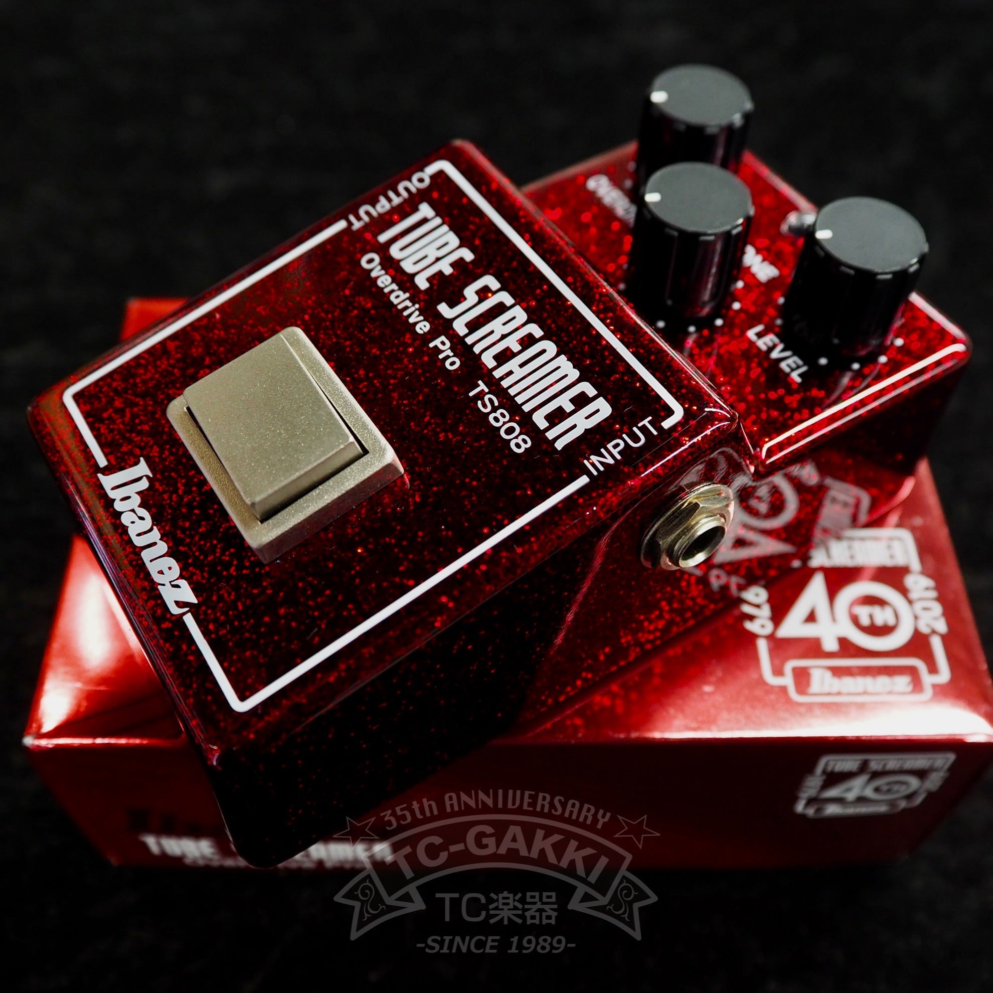 ギター TUBESCREAMER Overdrive Pro TS808 TAMURA-MOD LEVEL BOOST TS808 Tube Screamer (TS808TMB