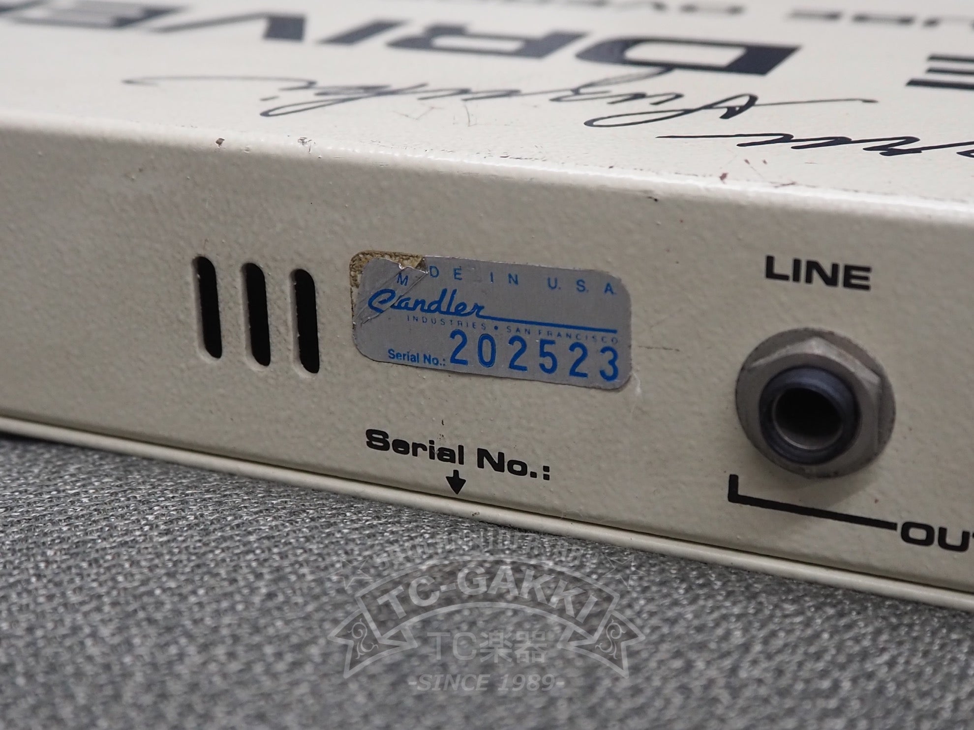 TUBE DRIVER (Rack Model) - TC楽器 - TCGAKKI