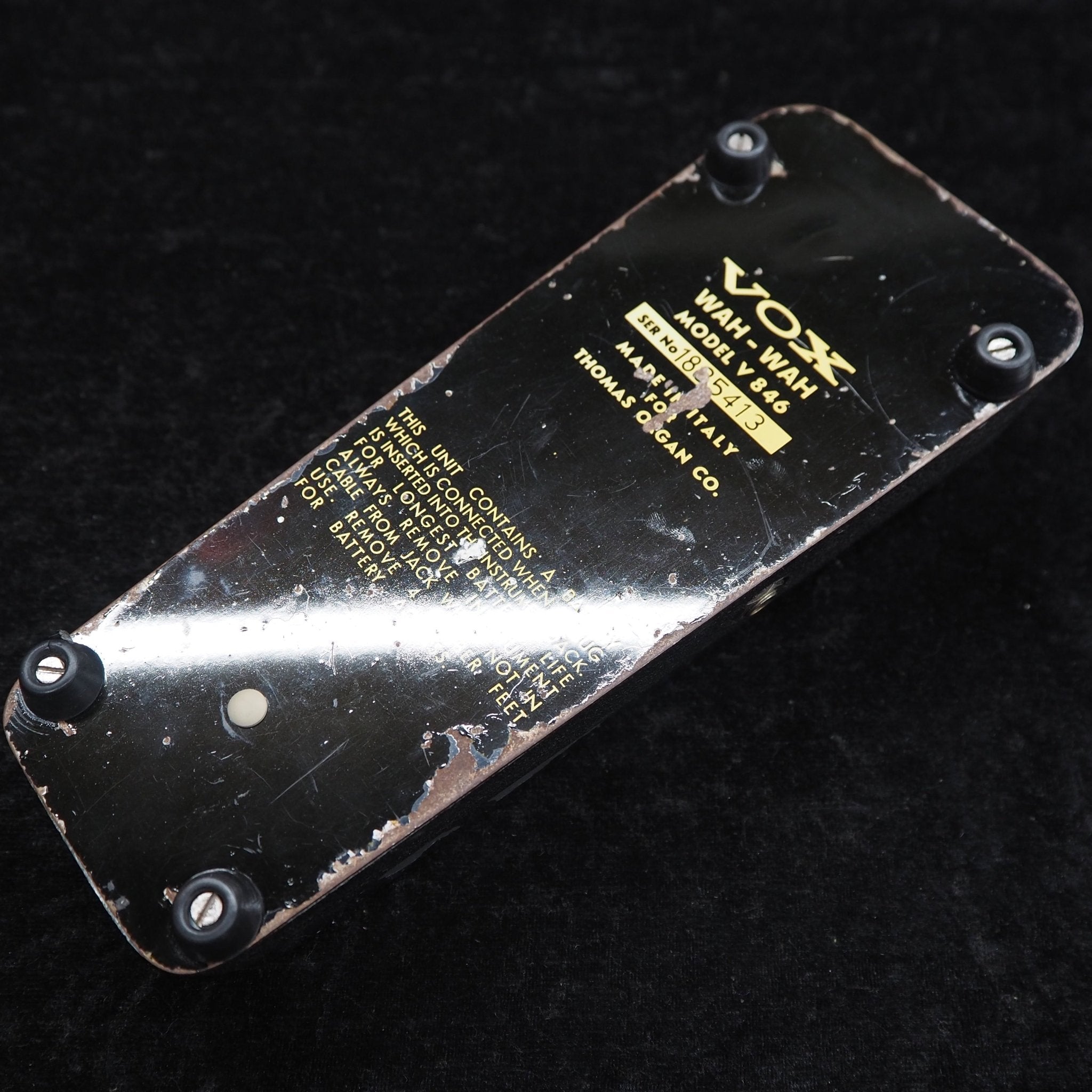 V846 WAH - WAH (MADE IN ITALY FOR THOMAS ORGAN) - TC楽器 - TCGAKKI