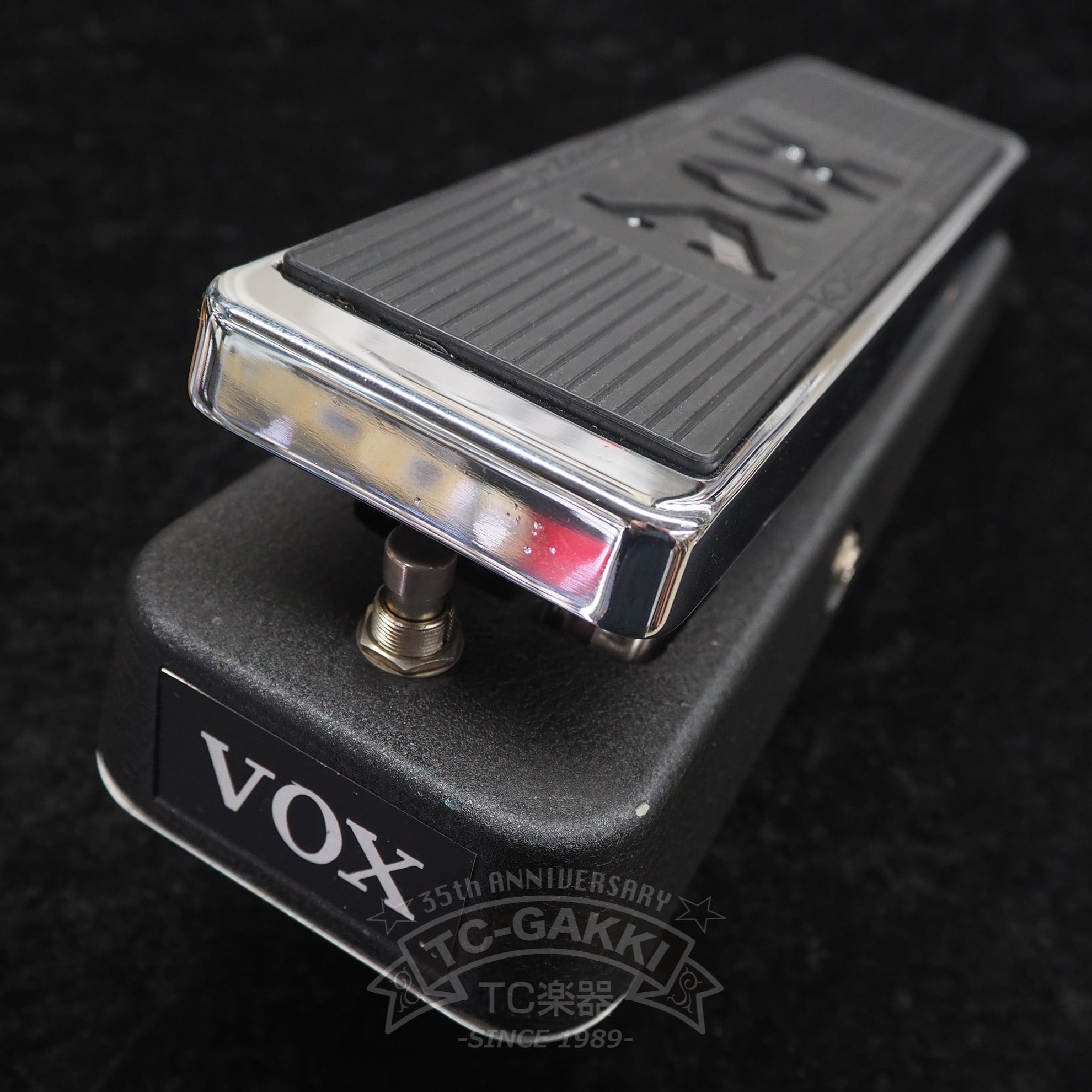 Vox V847 Classic Wah Pedal, Chrome Top w/Bag