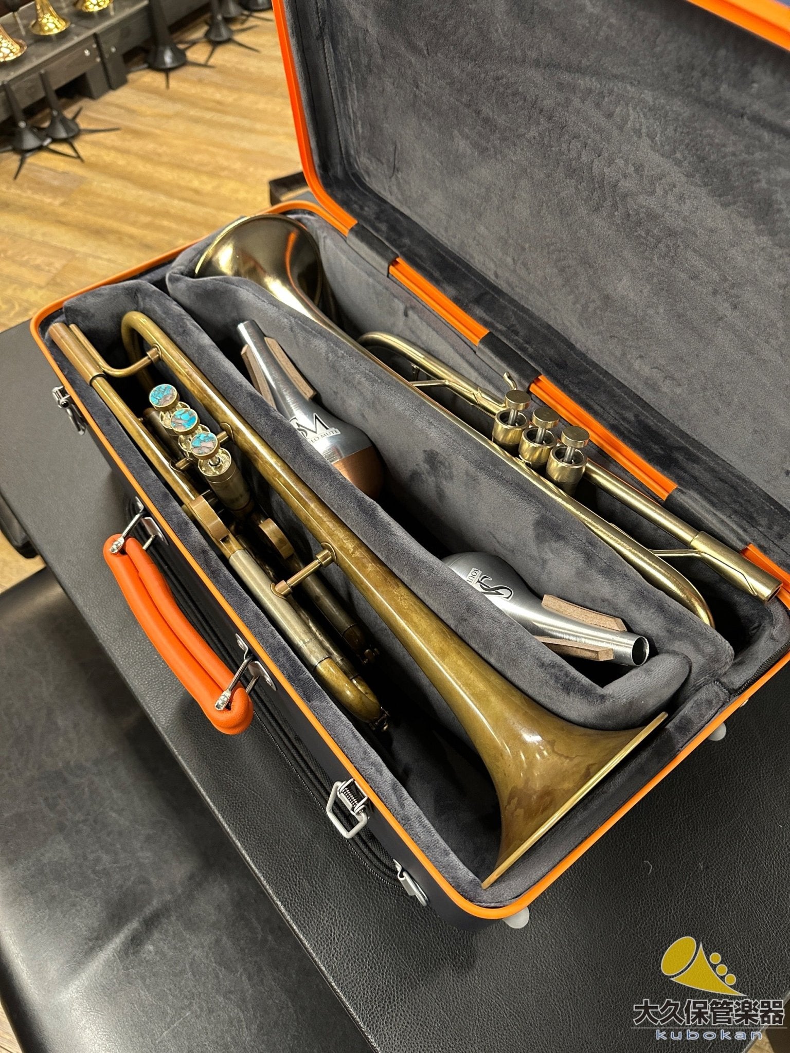 Wahnsinn Case【トランペット・トリプル】カラーカーボン/マット・ブルー - TC楽器 - TCGAKKI