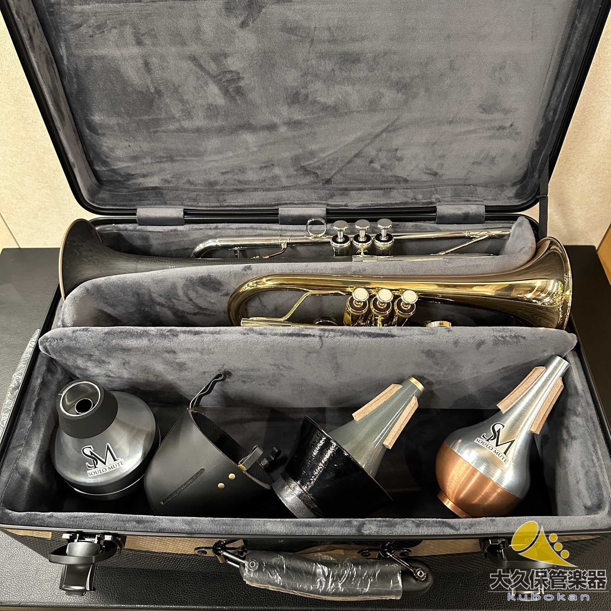 Wahnsinn Case【トランペット・クアッド】3Kナチュラルカーボン/ブラック - TC楽器 - TCGAKKI