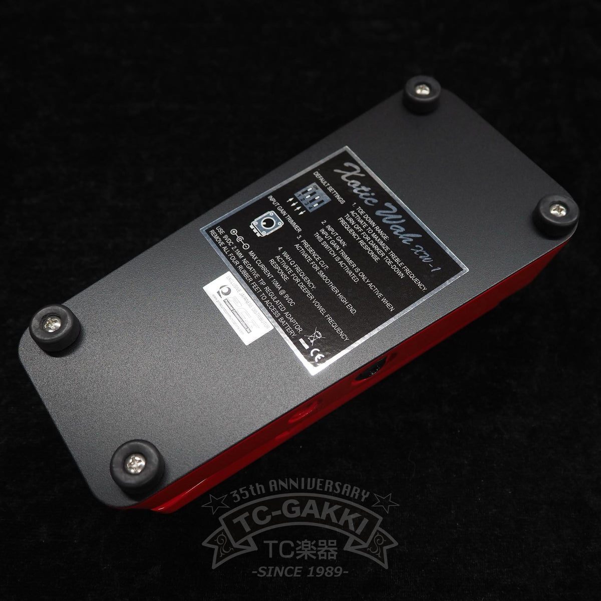 Xotic Xotic Wah XW-1 Red Limited Edition - TC楽器 - TCGAKKI
