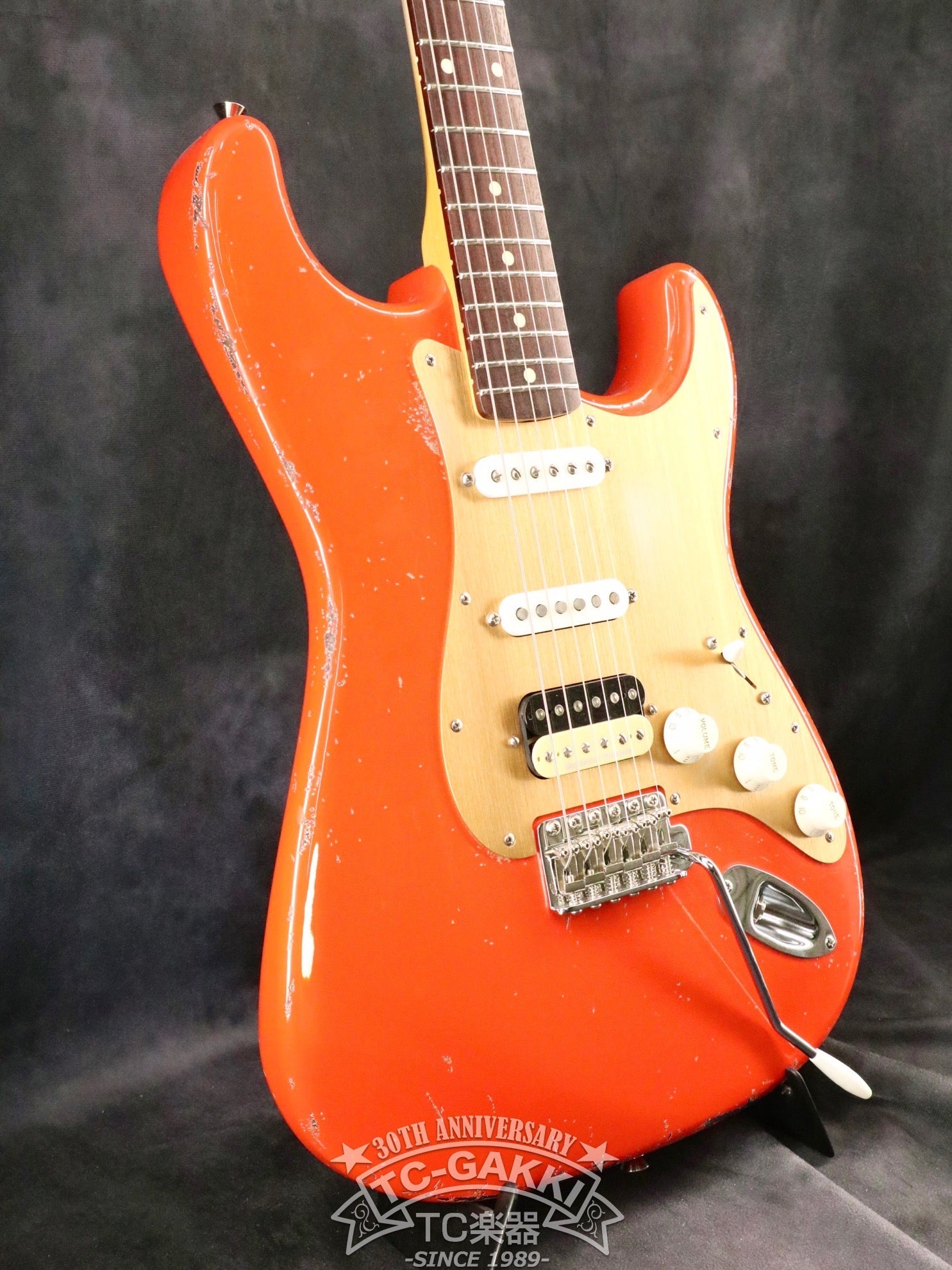 2023 ST-Type SSH Fiesta Red - TC楽器 - TCGAKKI