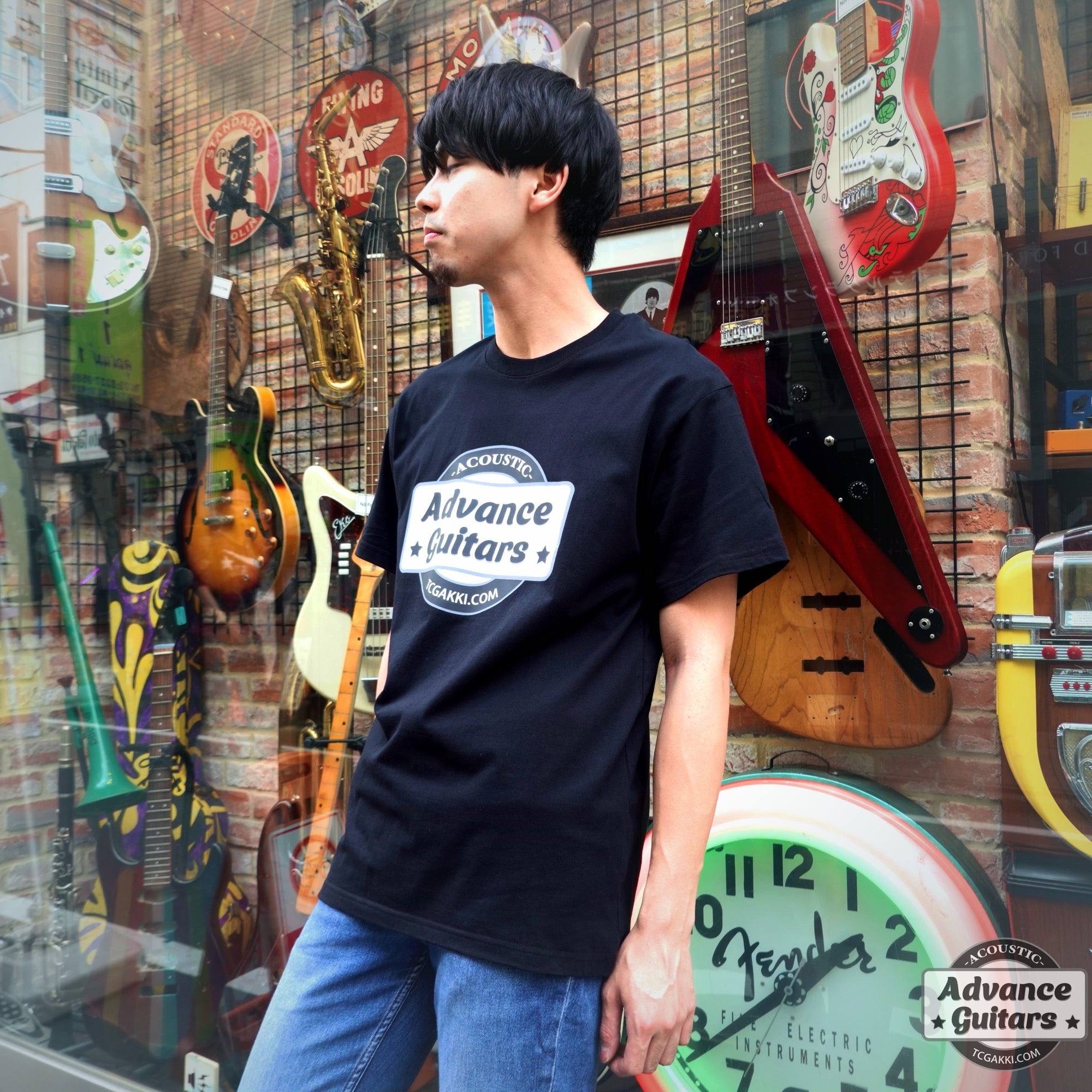 Advance Guitars オリジナルTシャツ - TC楽器 - TCGAKKI