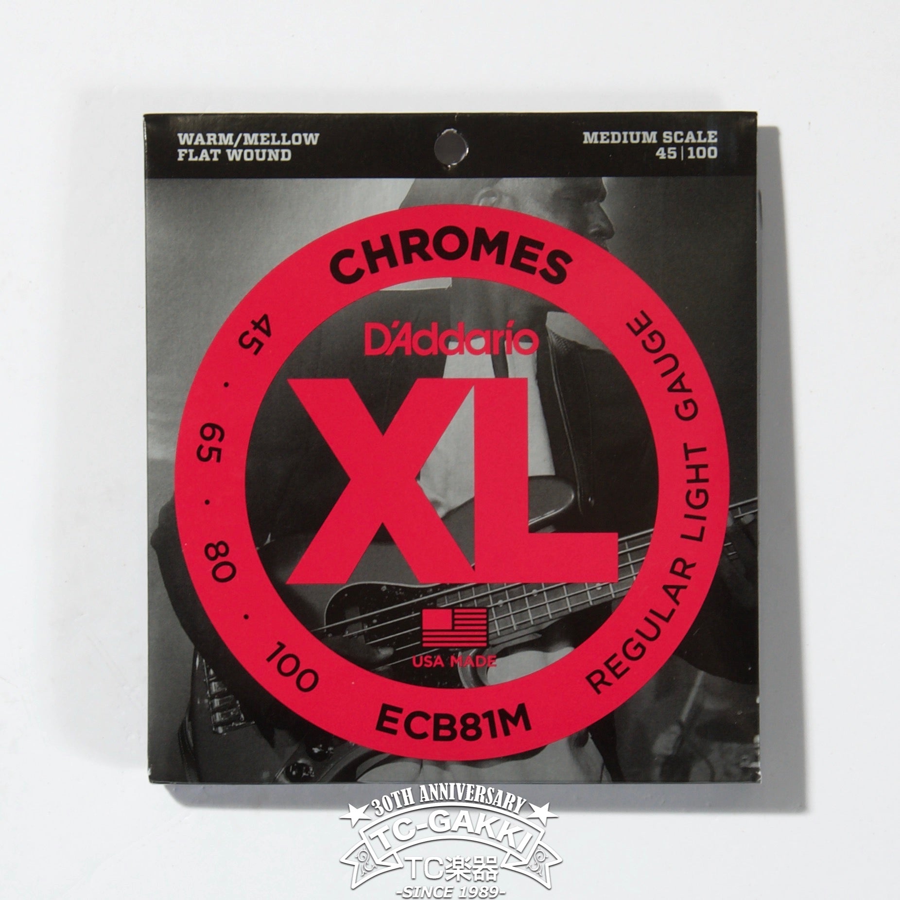 ECB81M Chromes Bass Light 45-100 Medium - TC楽器 - TCGAKKI