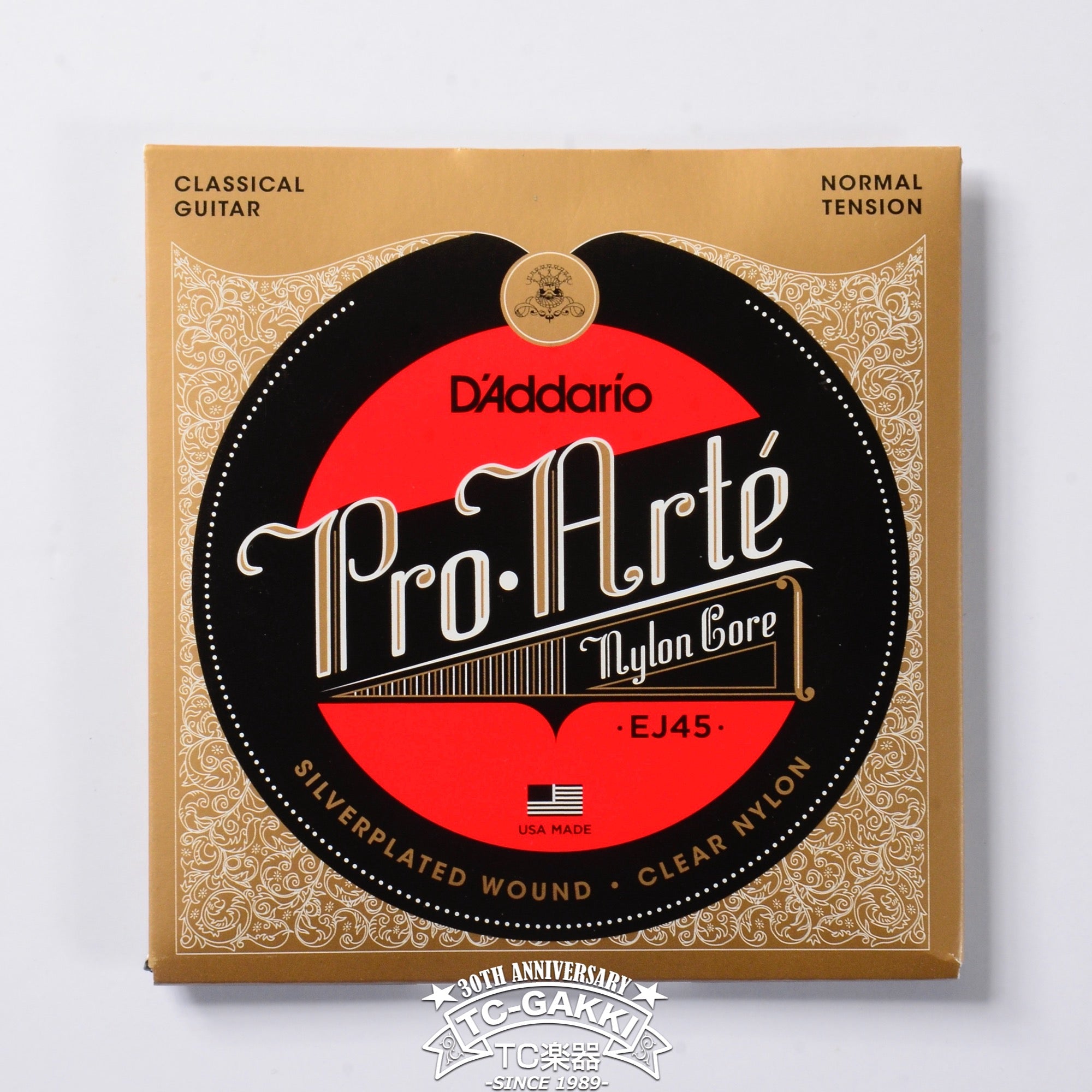 EJ45 Pro-Arte Nylon Core - Silver/Clear/Normal - TC楽器 - TCGAKKI