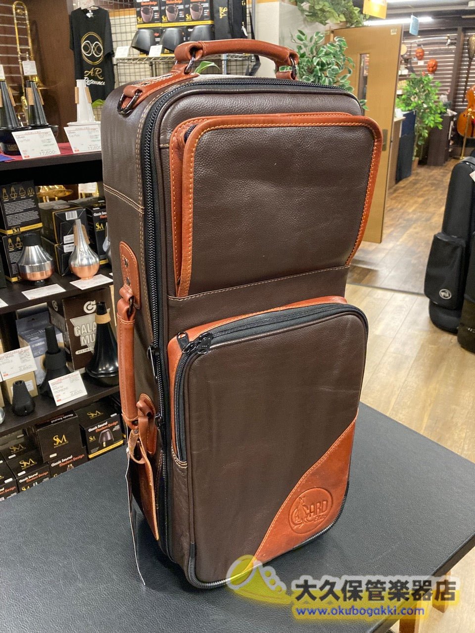 GARD BAGS【トランペット2本用】エリートシリーズ・レザー/ダーク・ブラウン - TC楽器 - TCGAKKI