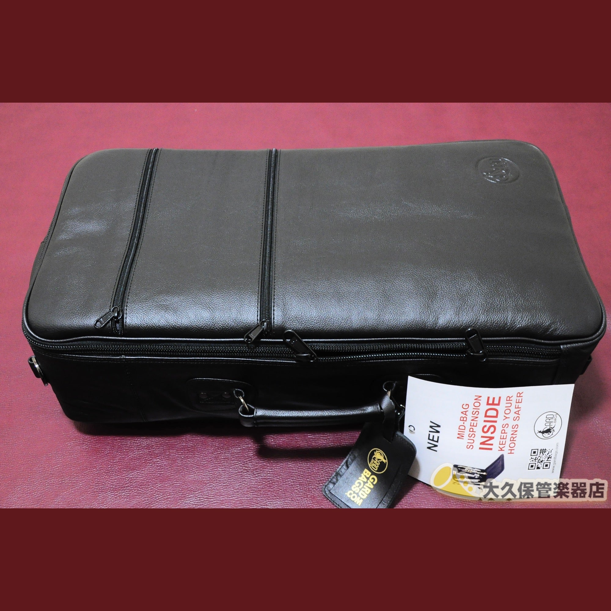 GARD BAGS【トランペット3本用】コンパクトシリーズ/ブラックレザー - TC楽器 - TCGAKKI