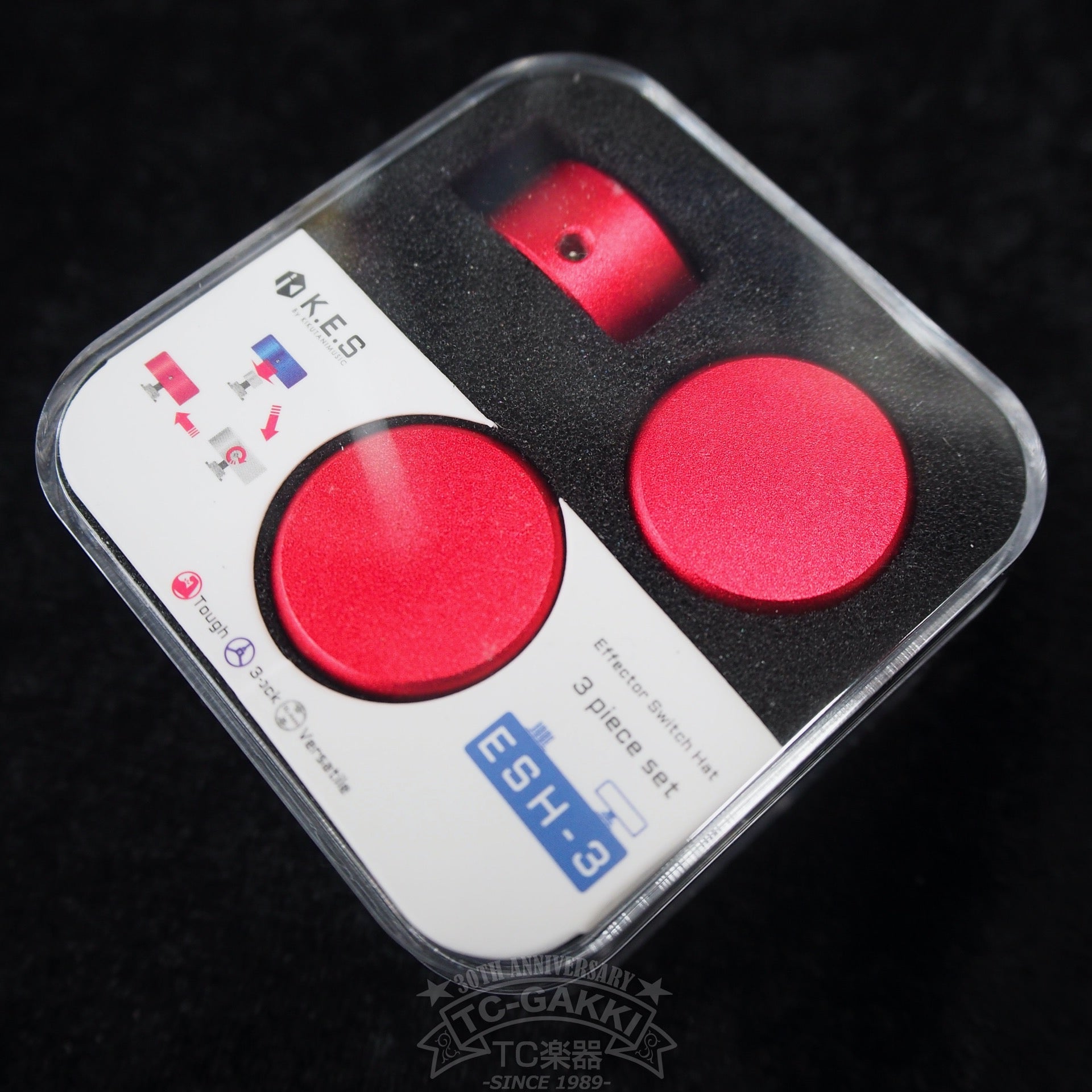 K.E.S:ESH-3(3 Piece Set) Red NEW - TC楽器 - TCGAKKI
