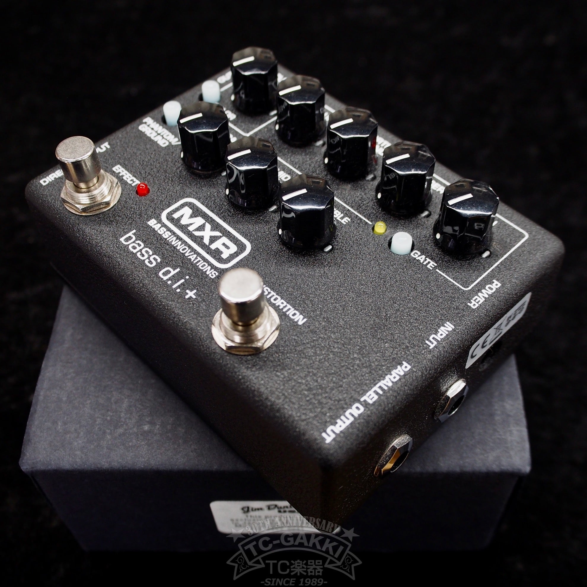 大人気在庫【超美品】MXR M80M Bass D.I.＋ Mod LEDカスタム ギター