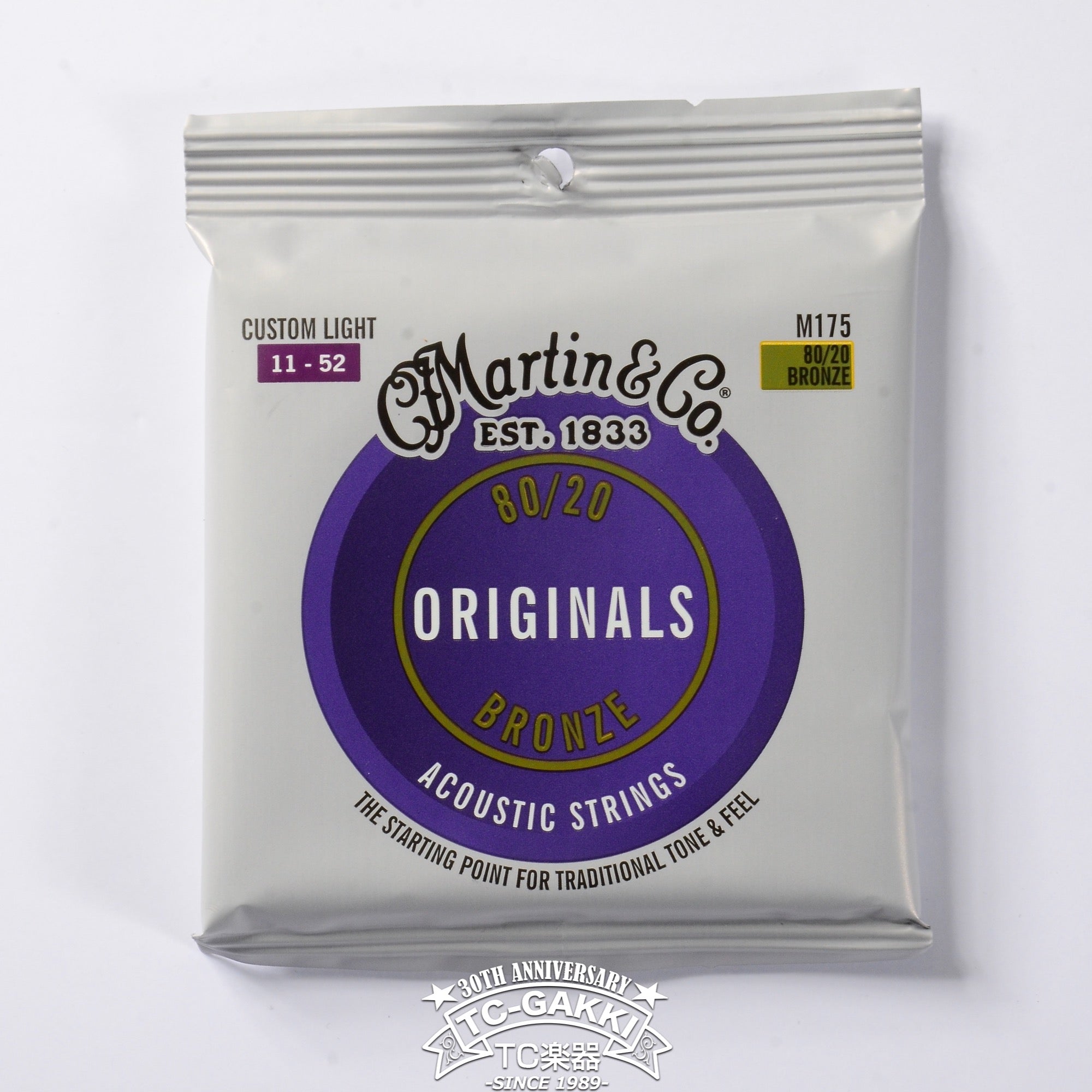 M175 ACOUSTIC 80/20 Bronze Custom Light - TC楽器 - TCGAKKI