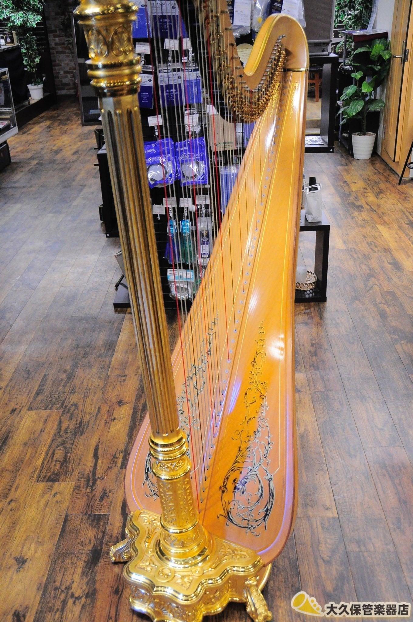 ライオン&ヒーリー PREMIUM STYLE 23 GOLD グランドハープ - TC楽器 - TCGAKKI
