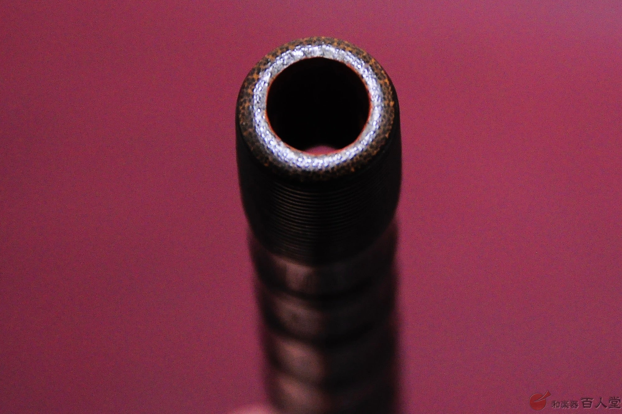 龍笛古管 煤竹櫻樺巻き - TC楽器 - TCGAKKI