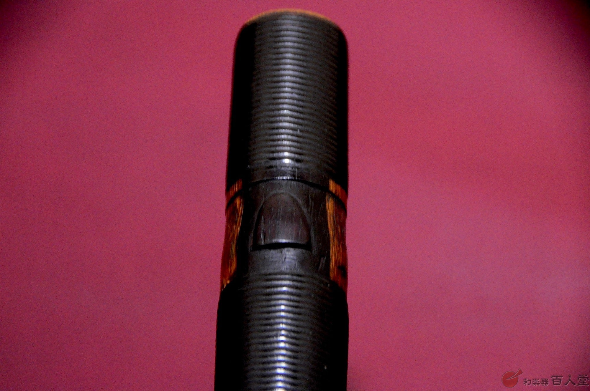 龍笛古管 煤竹櫻樺巻き - TC楽器 - TCGAKKI