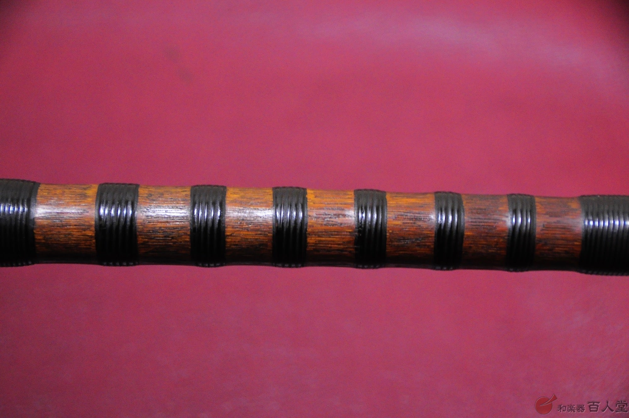 龍笛古管 煤竹櫻樺巻き - TC楽器 - TCGAKKI