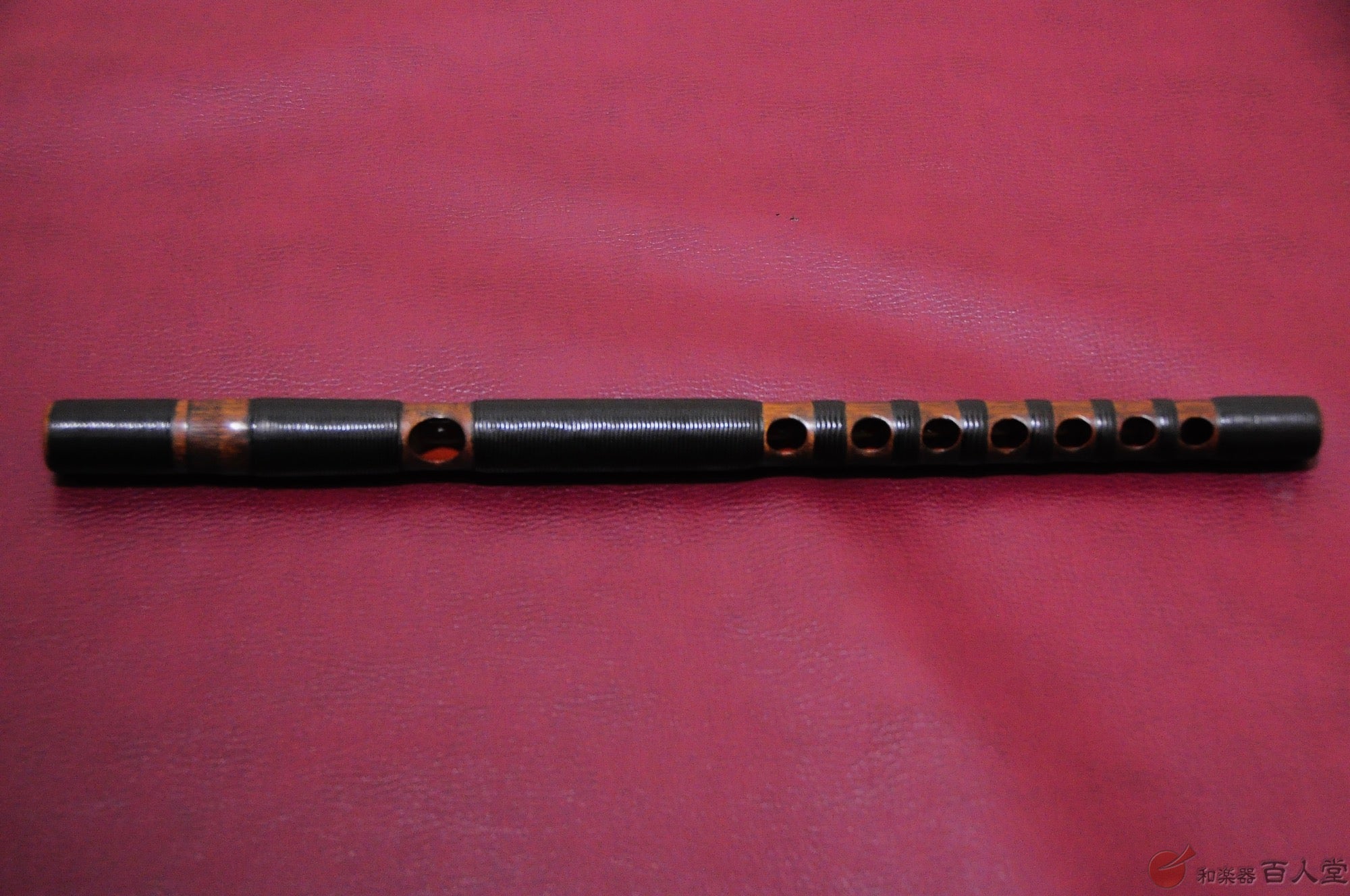 龍笛古管 煤竹櫻樺巻き - TC楽器 - TCGAKKI
