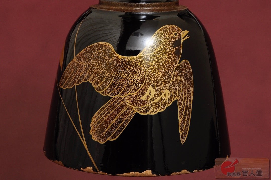 大鼓 (おおつづみ) 竹椋鳥蒔絵 大鼓古胴 - TC楽器 - TCGAKKI