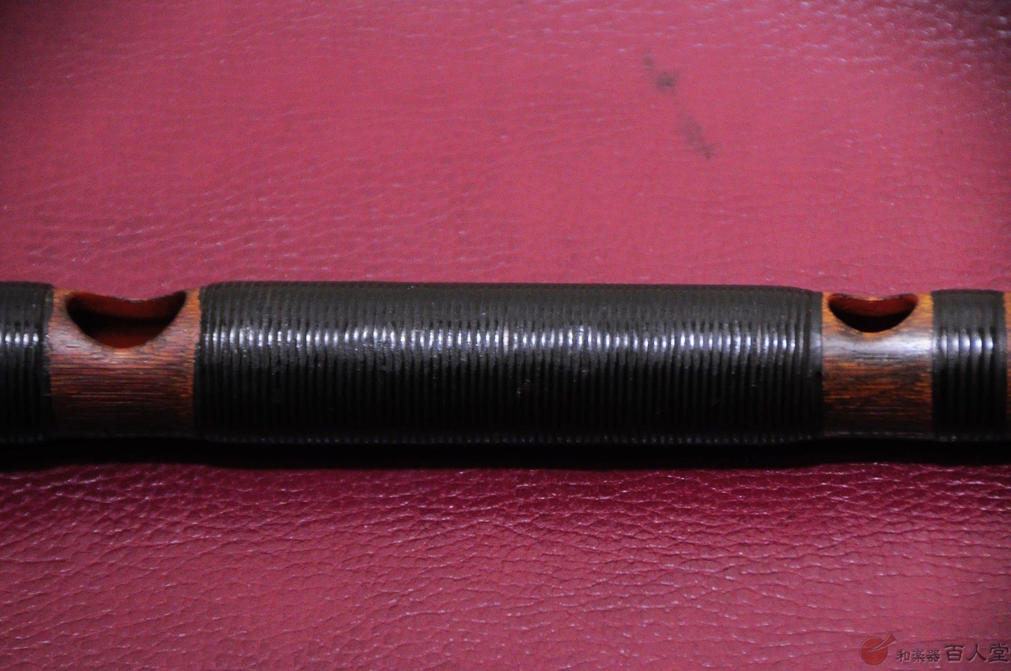 龍笛古管 煤竹櫻樺巻き - TC楽器 - TCGAKKI