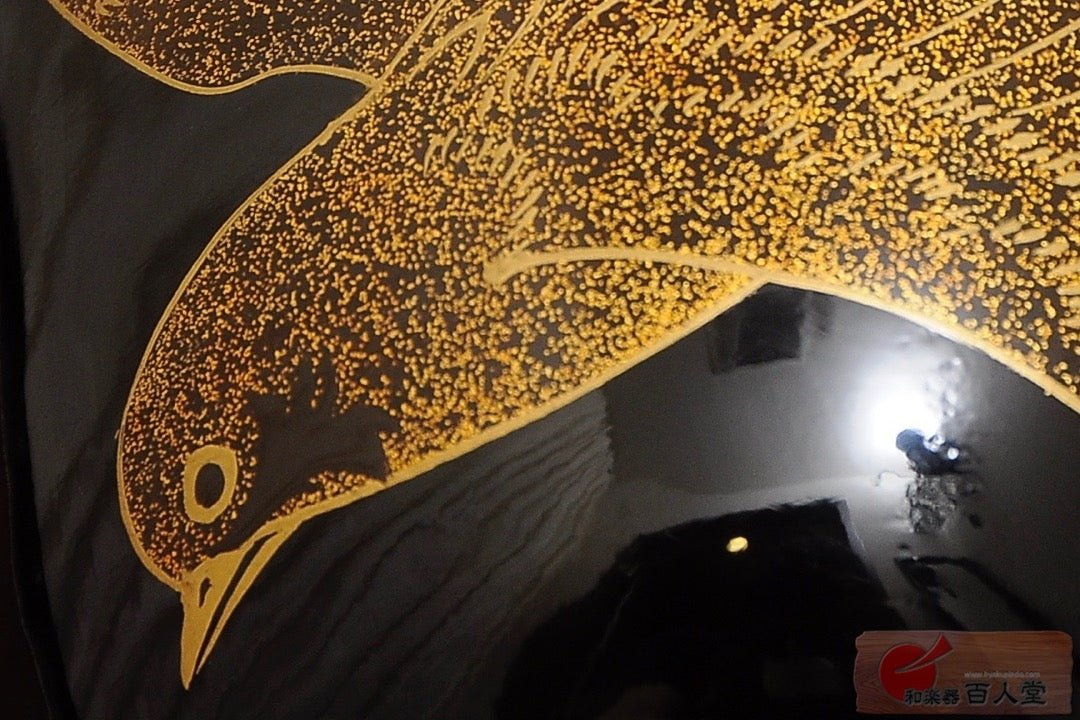 大鼓 (おおつづみ) 竹椋鳥蒔絵 大鼓古胴 - TC楽器 - TCGAKKI