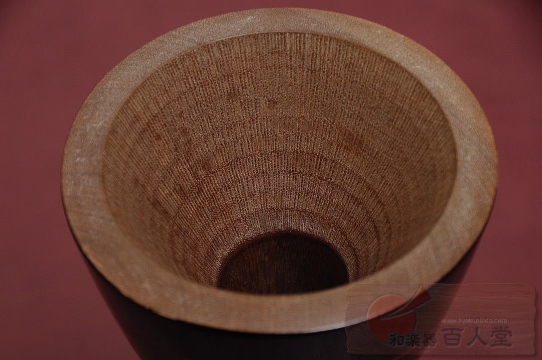 小鼓胴 瓢箪葵蒔絵小鼓胴、古革 - TC楽器 - TCGAKKI