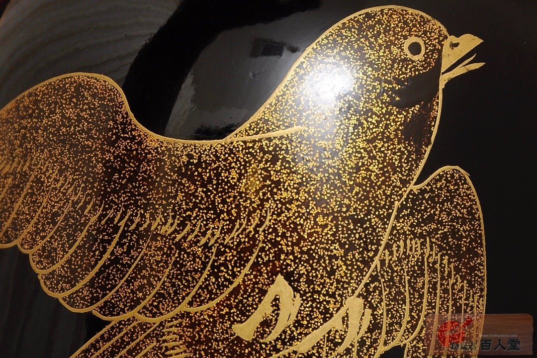 大鼓 (おおつづみ) 竹椋鳥蒔絵 大鼓古胴 - TC楽器 - TCGAKKI