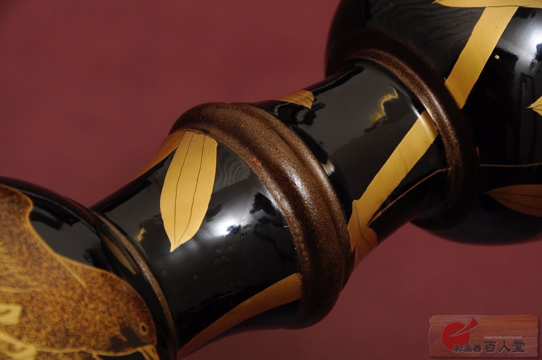 大鼓 (おおつづみ) 竹椋鳥蒔絵 大鼓古胴 - TC楽器 - TCGAKKI