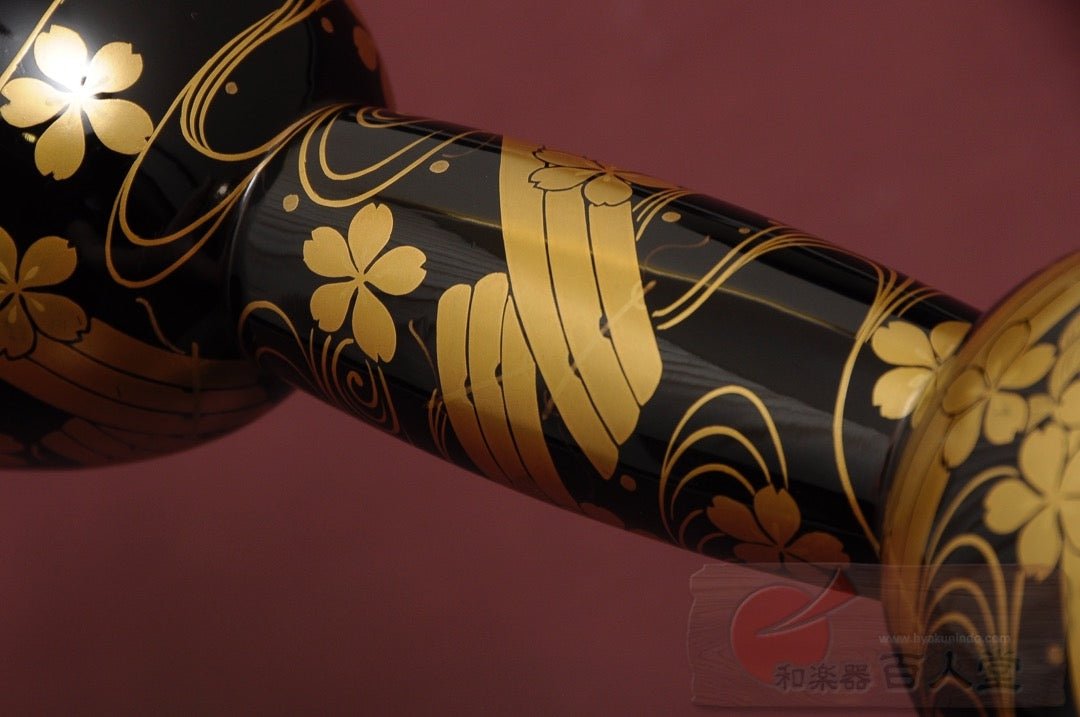 小鼓古胴 桜に鳴子金蒔絵 - TC楽器 - TCGAKKI