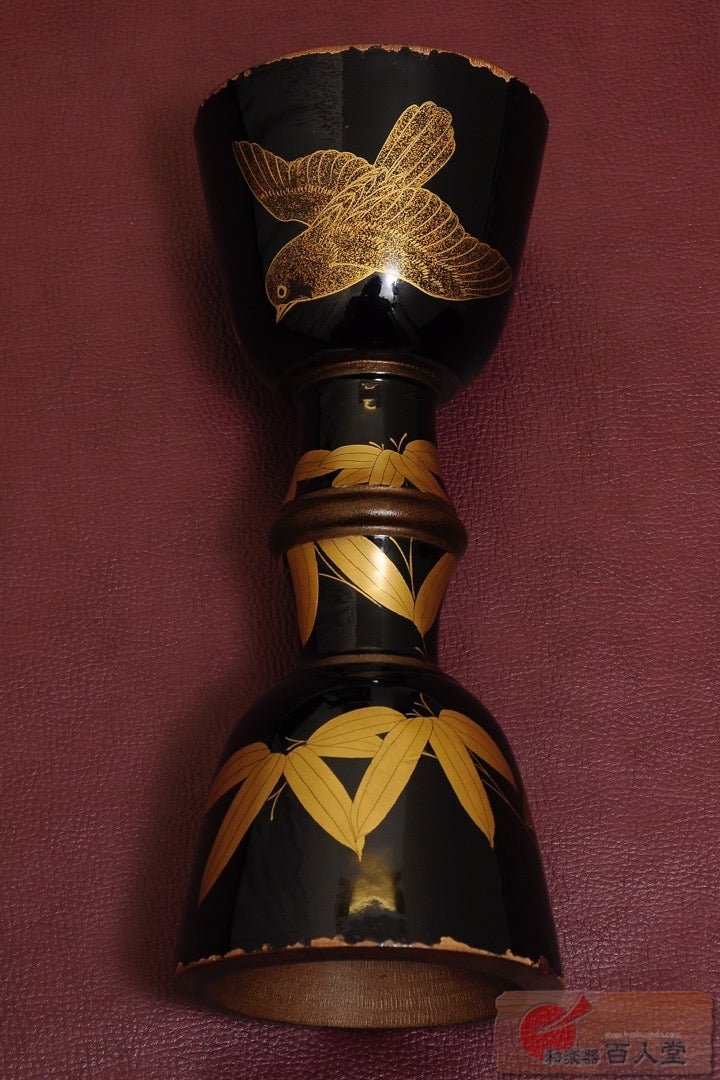 大鼓 (おおつづみ) 竹椋鳥蒔絵 大鼓古胴 - TC楽器 - TCGAKKI