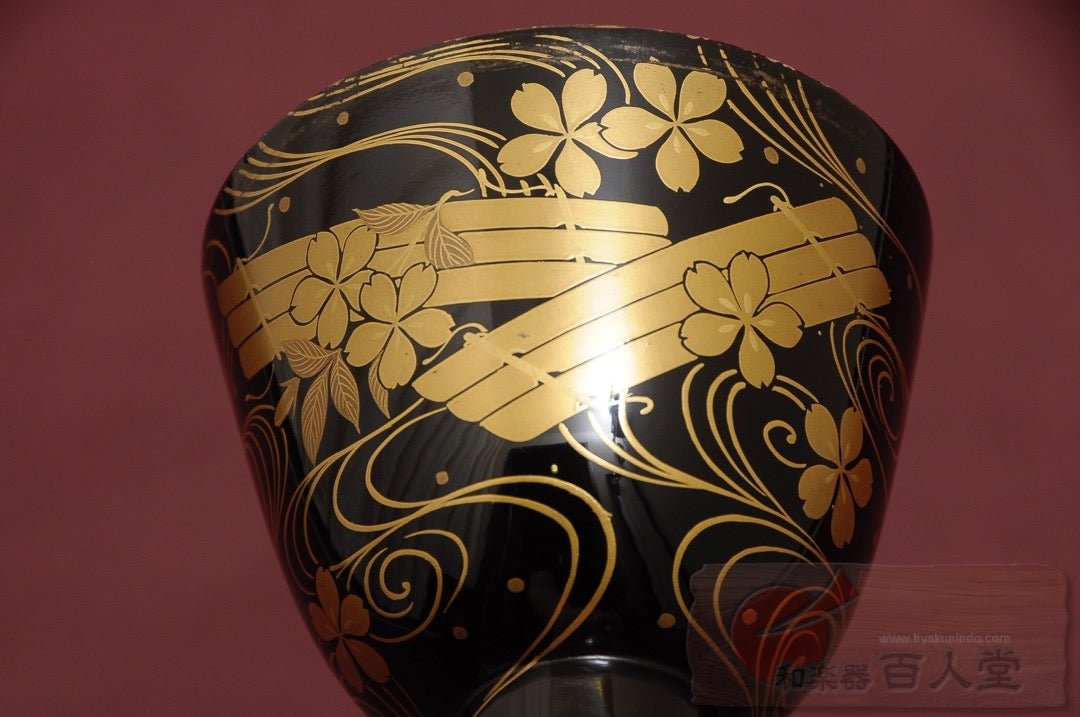 小鼓古胴 桜に鳴子金蒔絵 - TC楽器 - TCGAKKI