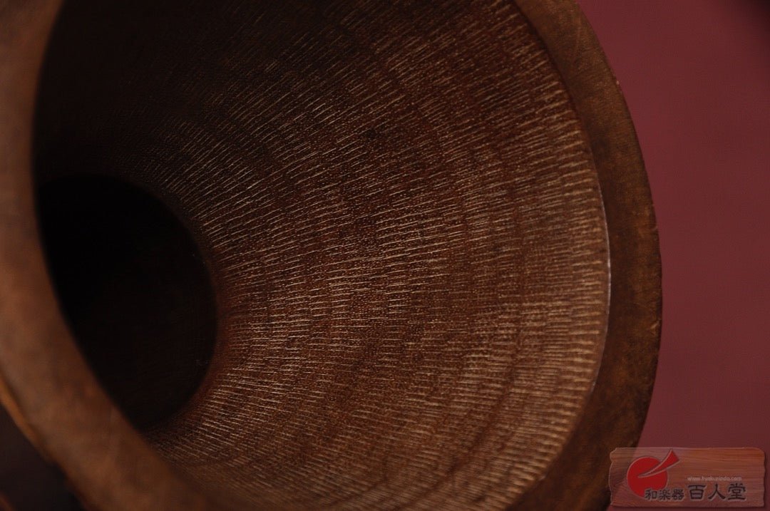 大鼓 (おおつづみ) 竹椋鳥蒔絵 大鼓古胴 - TC楽器 - TCGAKKI