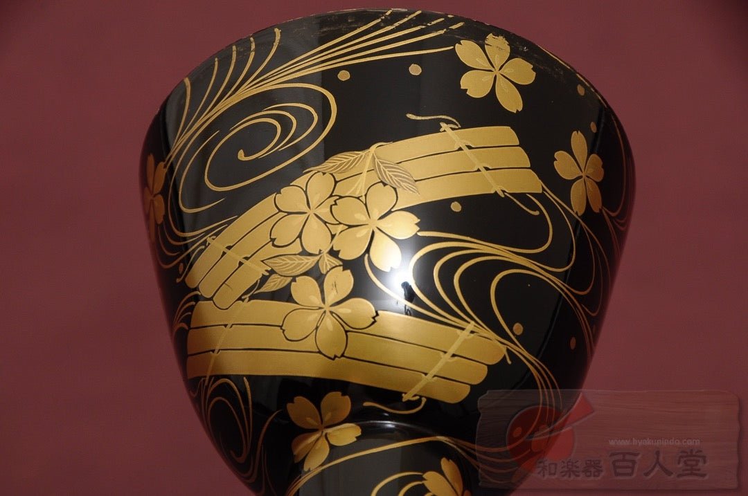 小鼓古胴 桜に鳴子金蒔絵 - TC楽器 - TCGAKKI