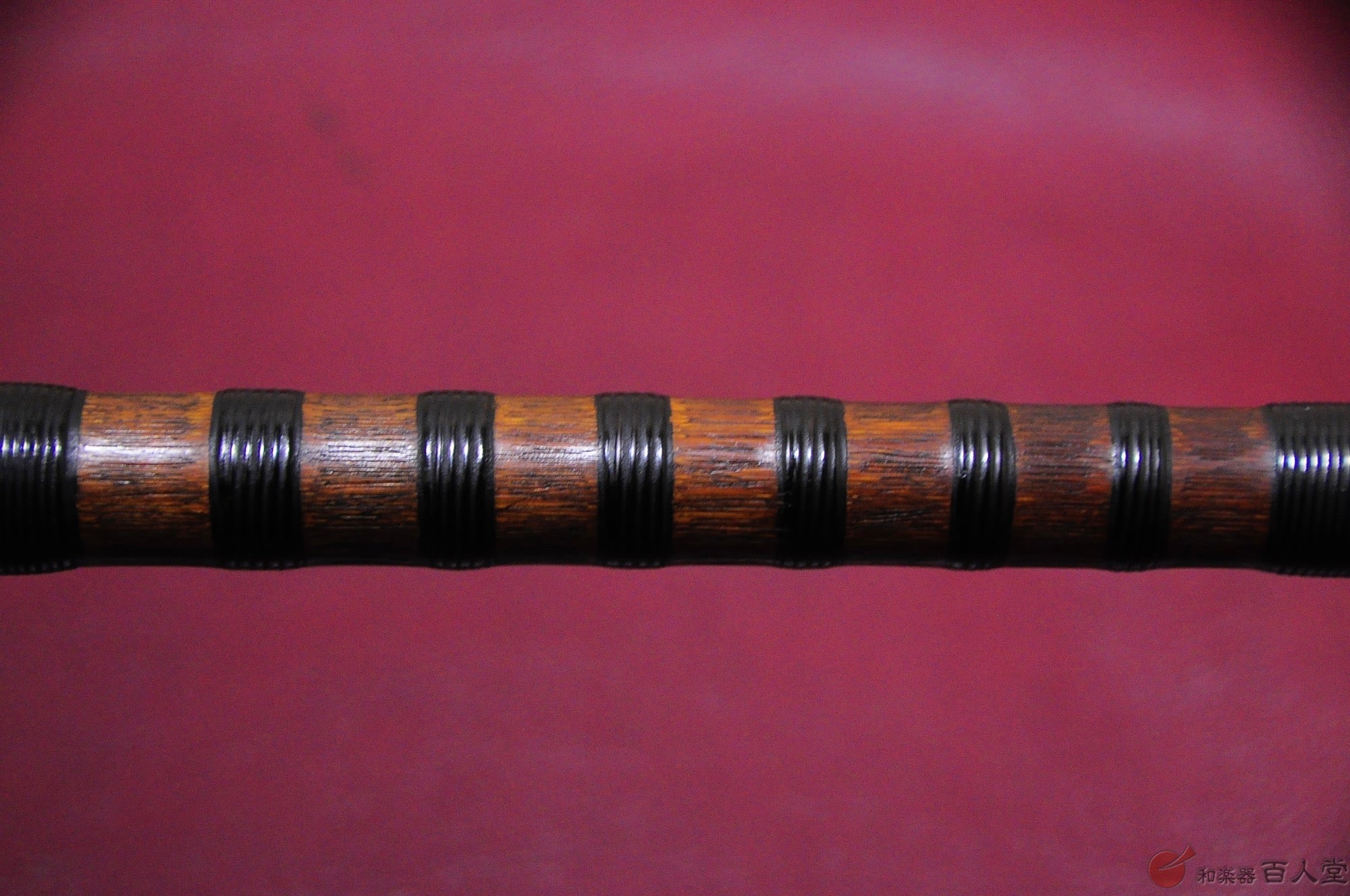 龍笛古管 煤竹櫻樺巻き - TC楽器 - TCGAKKI