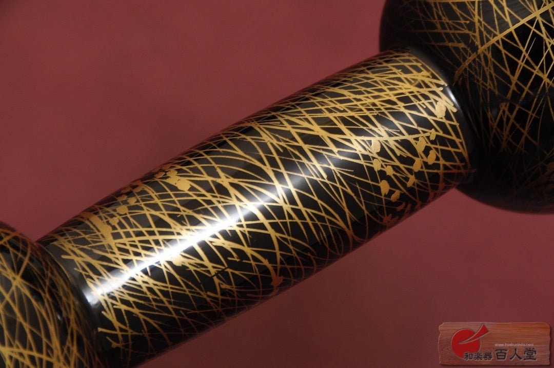 小鼓胴 稲穂に鳴子蒔絵小鼓胴 - TC楽器 - TCGAKKI