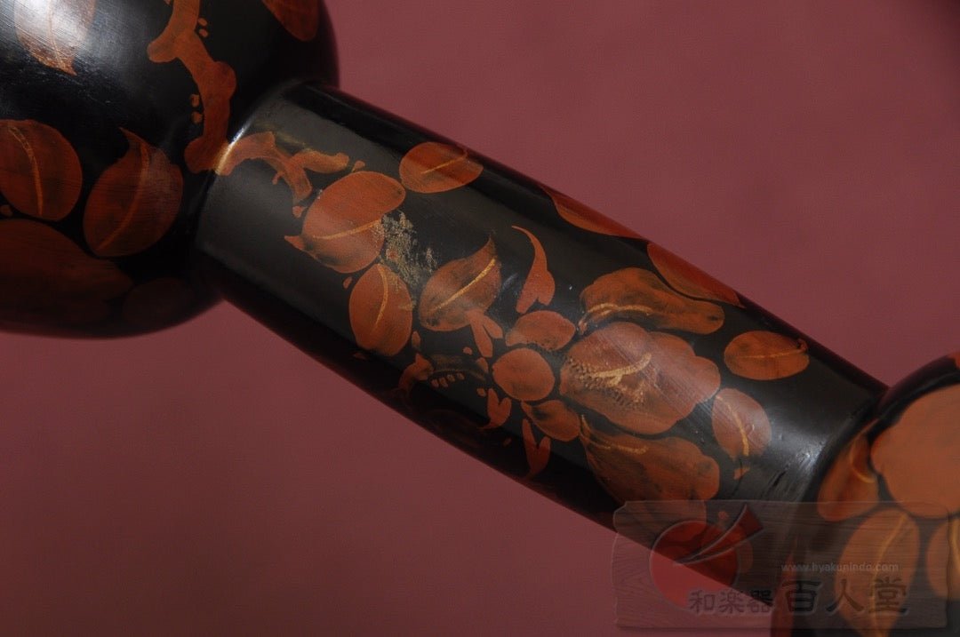 小鼓胴 牡丹蒔絵小鼓胴 - TC楽器 - TCGAKKI