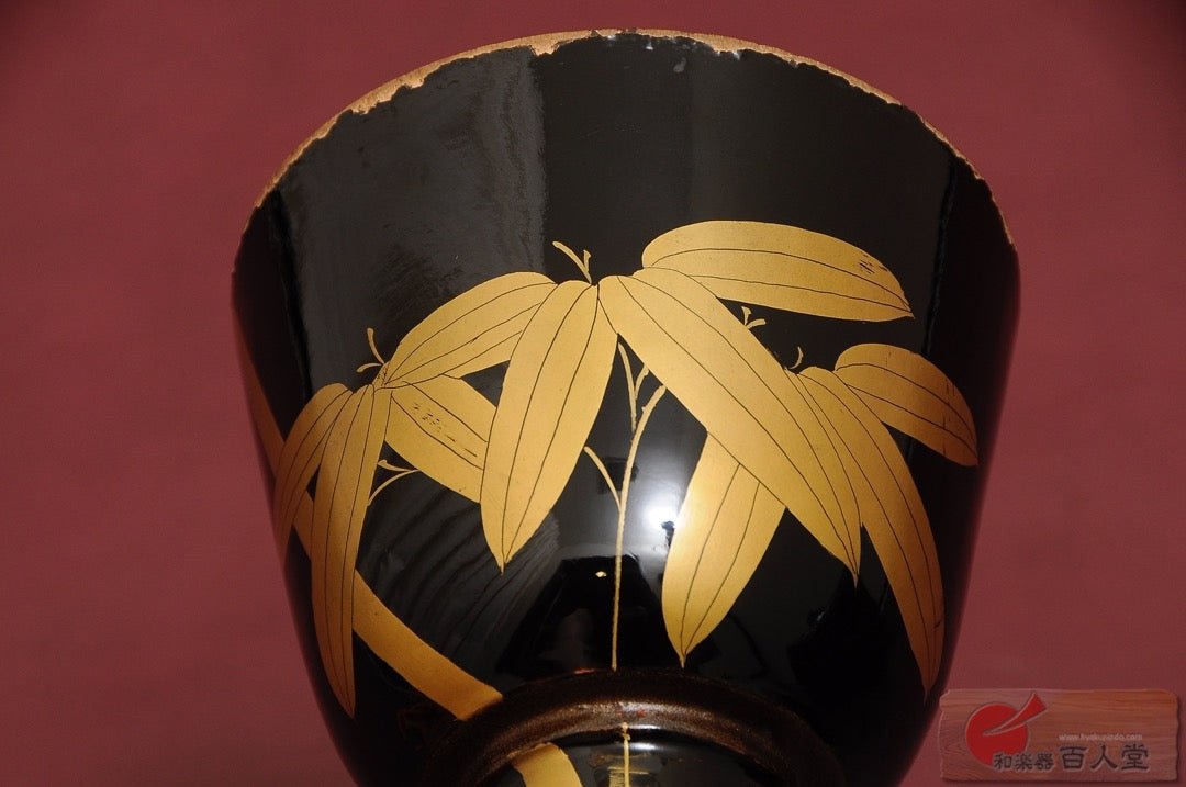 大鼓 (おおつづみ) 竹椋鳥蒔絵 大鼓古胴 - TC楽器 - TCGAKKI