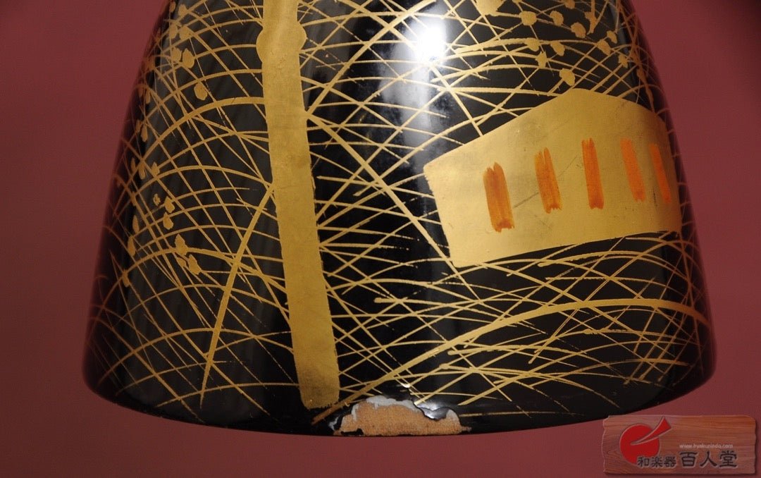 小鼓胴 稲穂に鳴子蒔絵小鼓胴 - TC楽器 - TCGAKKI