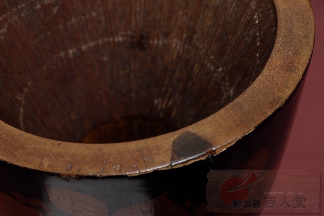 小鼓胴 牡丹蒔絵小鼓胴 - TC楽器 - TCGAKKI