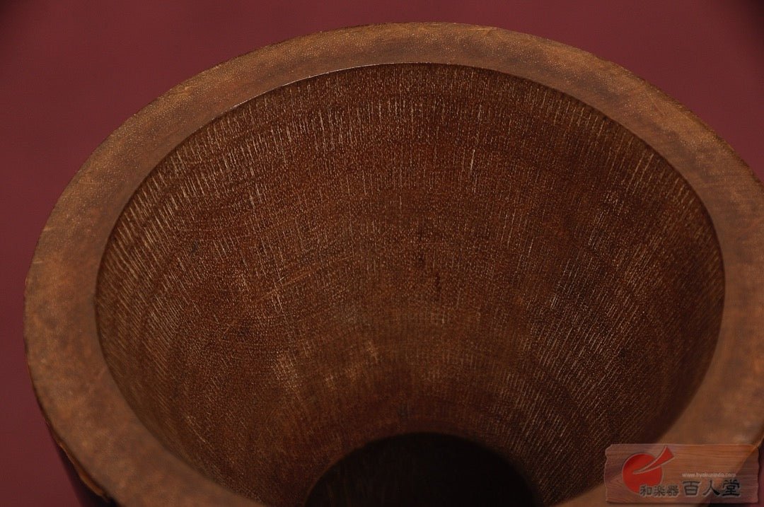 大鼓 (おおつづみ) 竹椋鳥蒔絵 大鼓古胴 - TC楽器 - TCGAKKI