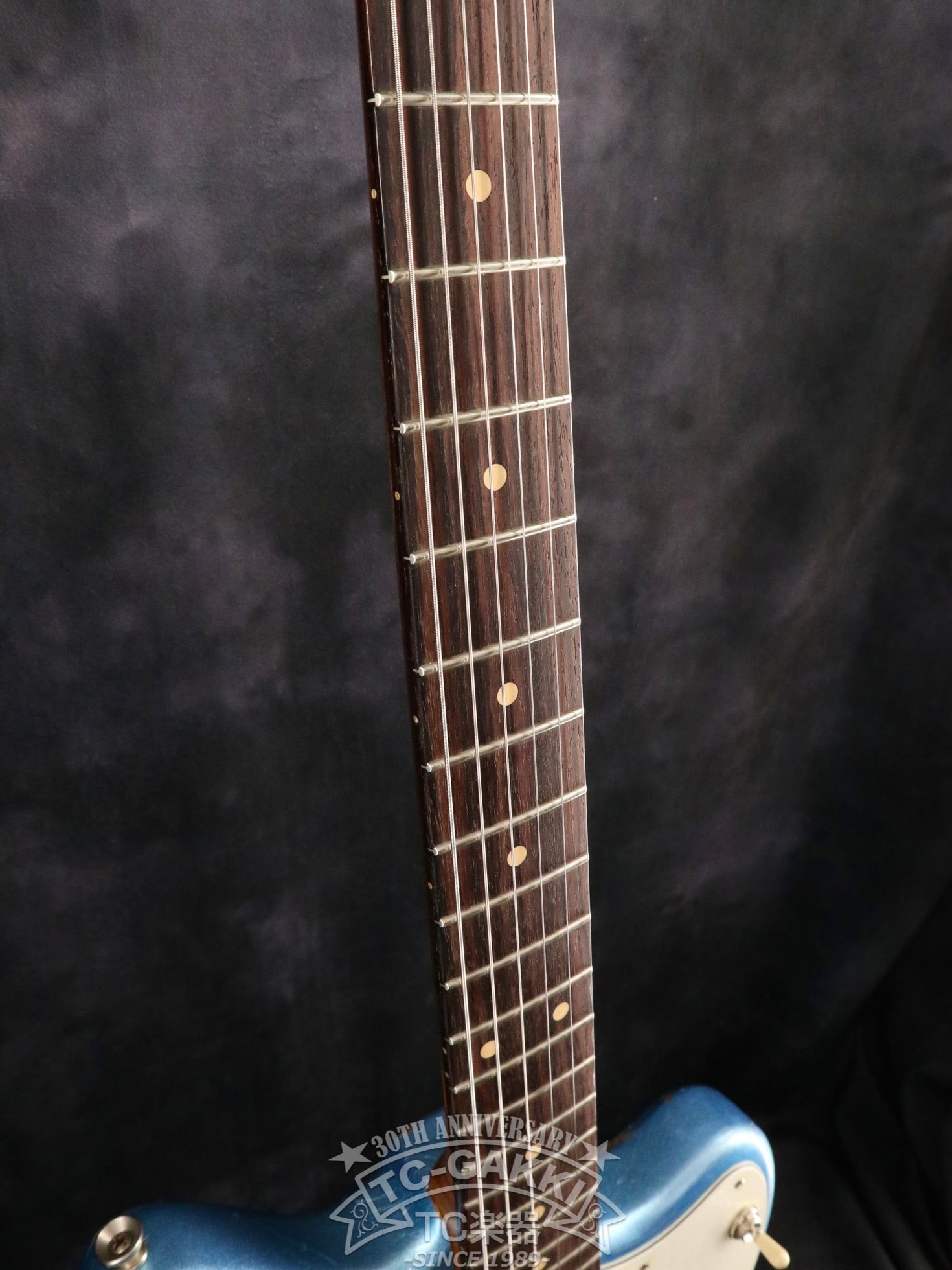 Ronnie Scott Ice Blue Metallic Over Paisley - TC楽器 - TCGAKKI