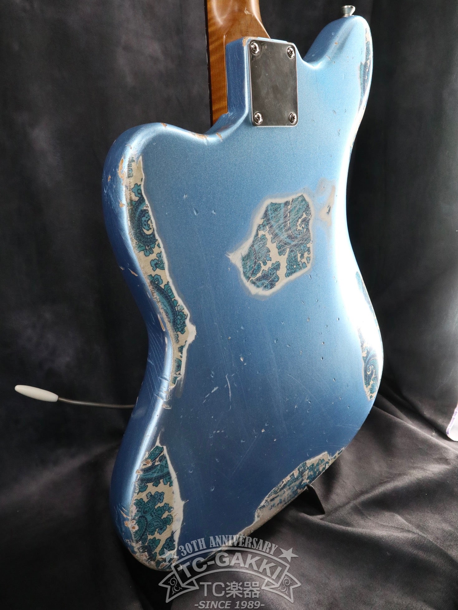 Ronnie Scott Ice Blue Metallic Over Paisley - TC楽器 - TCGAKKI