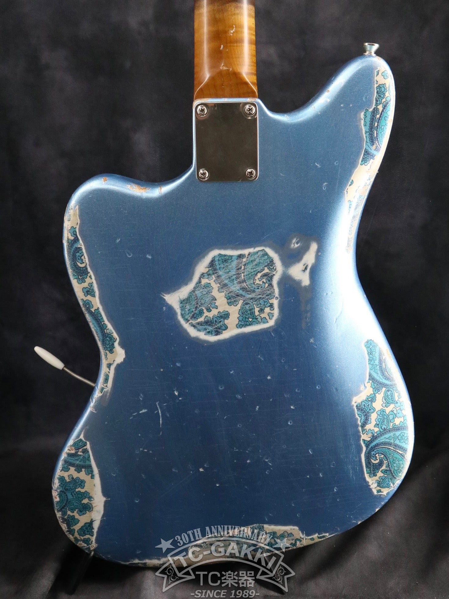 Ronnie Scott Ice Blue Metallic Over Paisley - TC楽器 - TCGAKKI