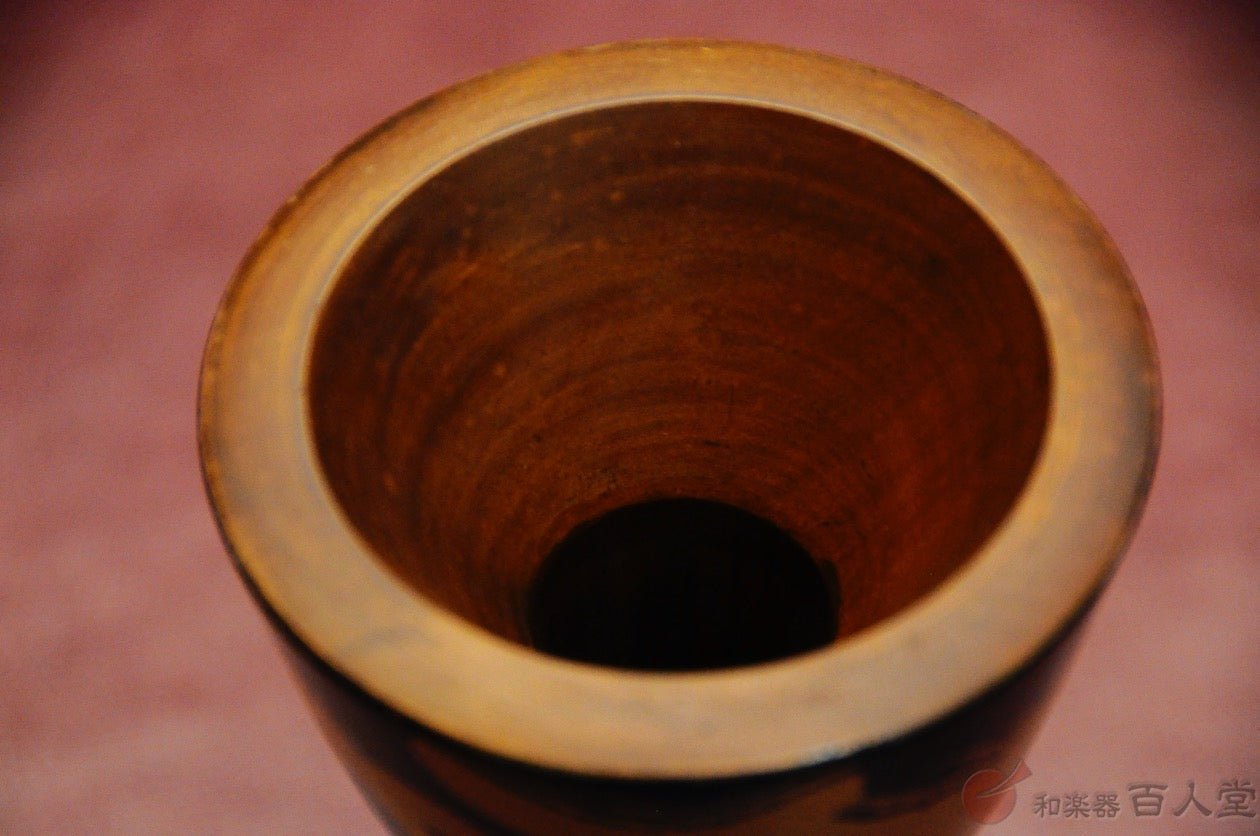 【和楽器大決算SALE!!】小鼓胴 松鶴紋様蒔絵小鼓胴 - TC楽器 - TCGAKKI