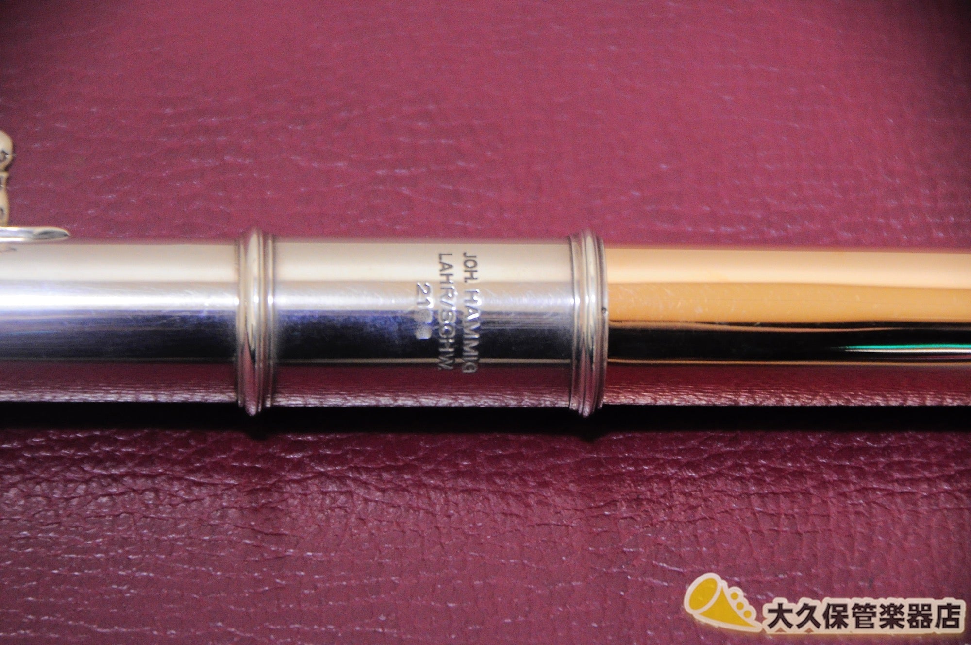 ヨハネス・ハンミッヒ Silver Handmade 14K GOLD Head ハンドメイドフルート - TC楽器 - TCGAKKI